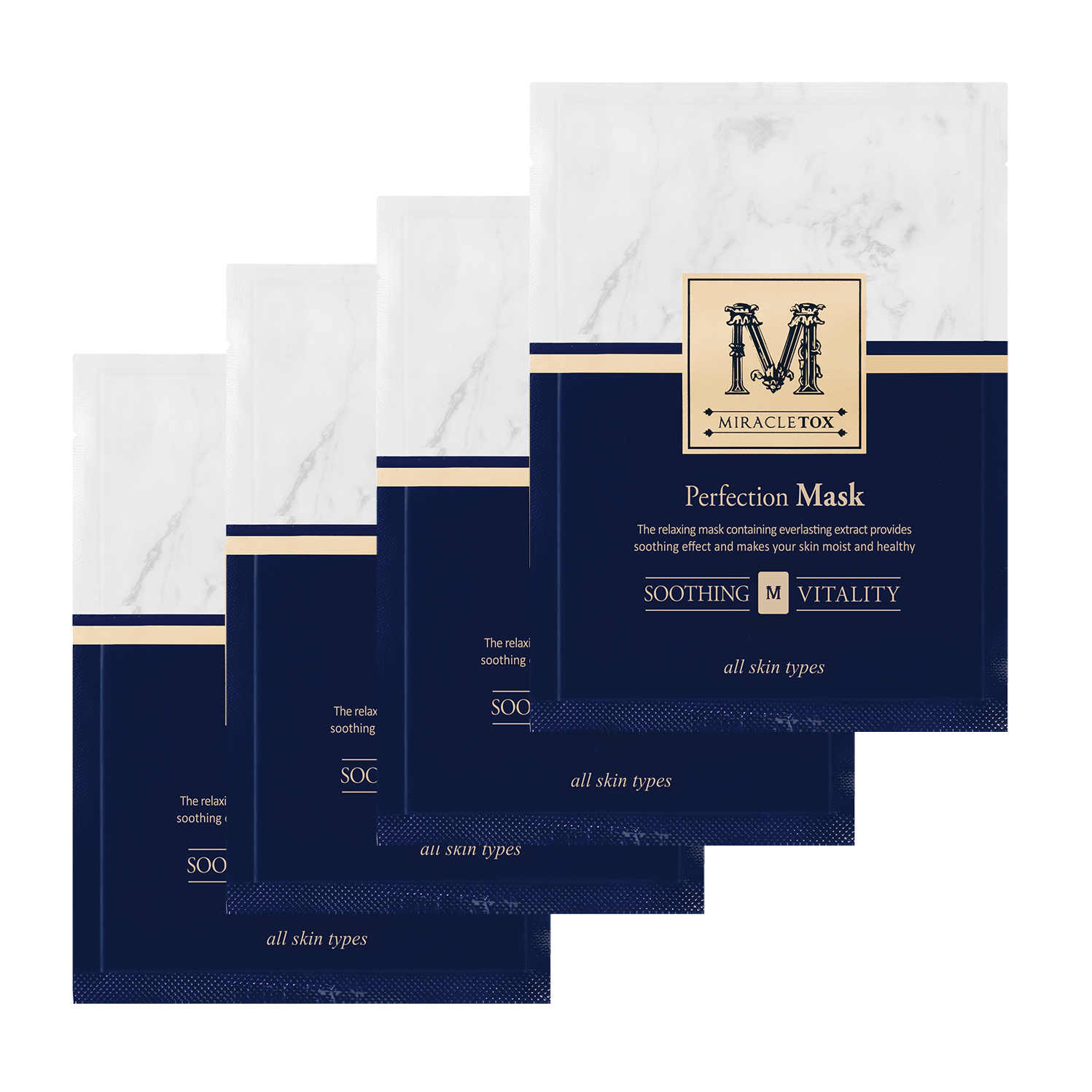 MIRACLETOX Perfection Mask Pack  (4 x 30 ml)